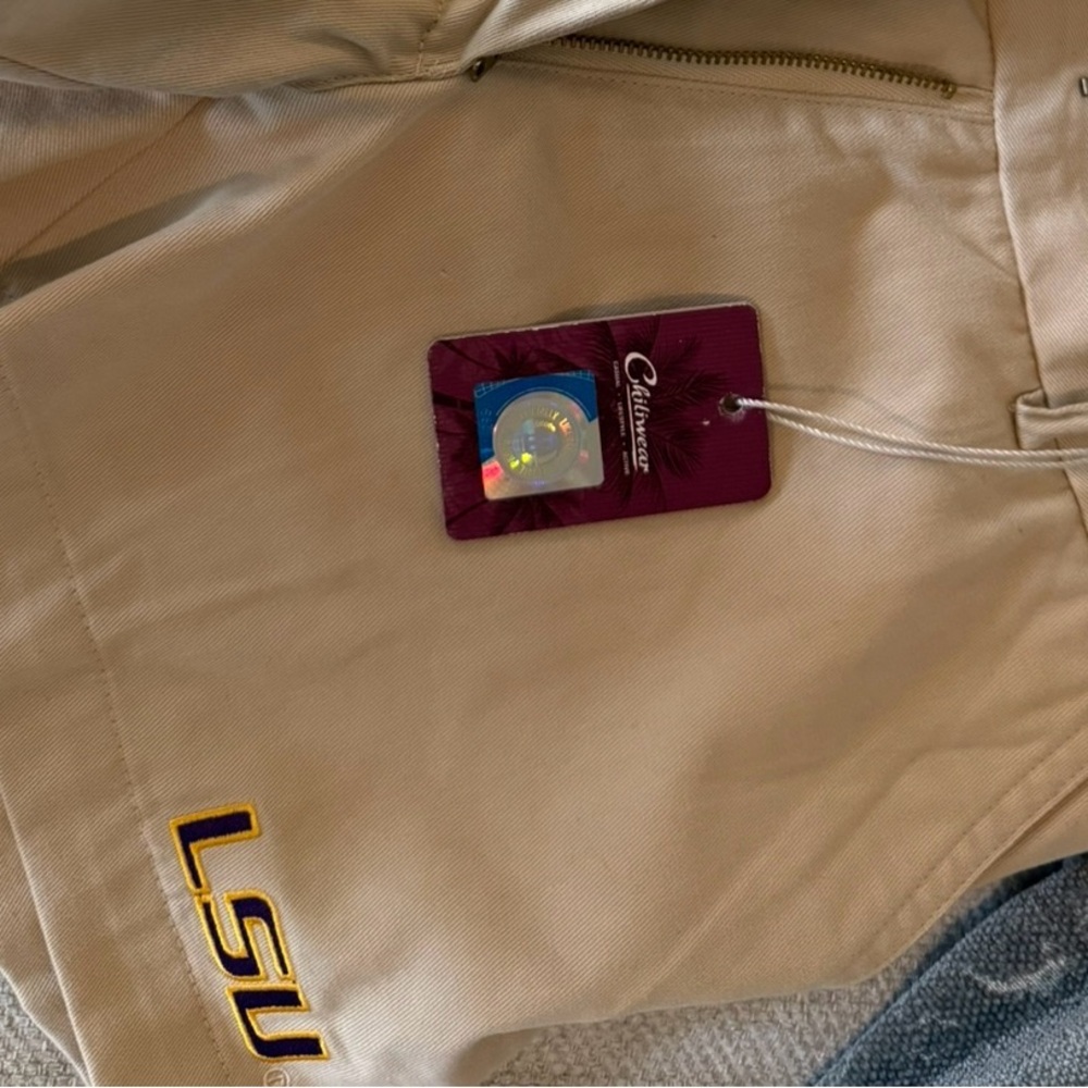 LSU Beige Shorts